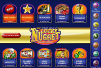 Lucky Nugget Casino Lobby