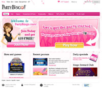 Party Poker Homepage