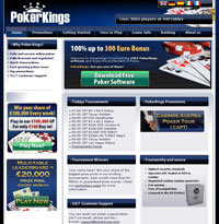 PokerKings Homepage
