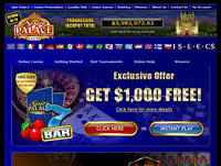 SpinPalaceCasino Homepage