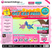 Jackpot City 

Bingo Homepage