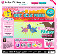 Jackpot City 

Bingo Homepage